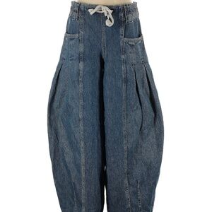Free People barrel jeans